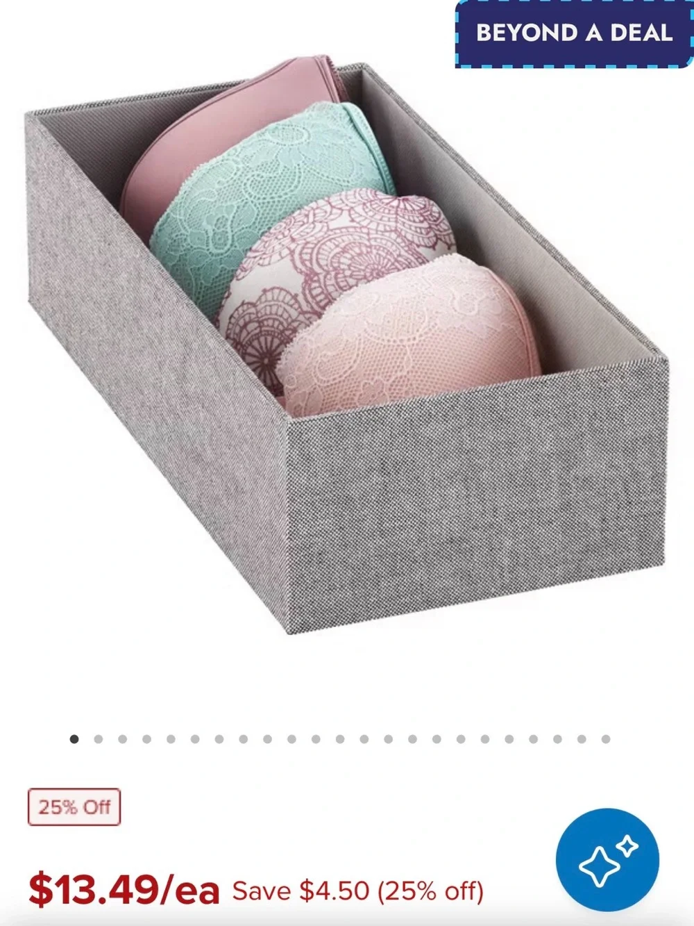 The container store Cambridge drawer organizer